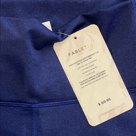 High-Waisted Heatherknit 7/8 FABLETICS XS - Picture 6 of 8